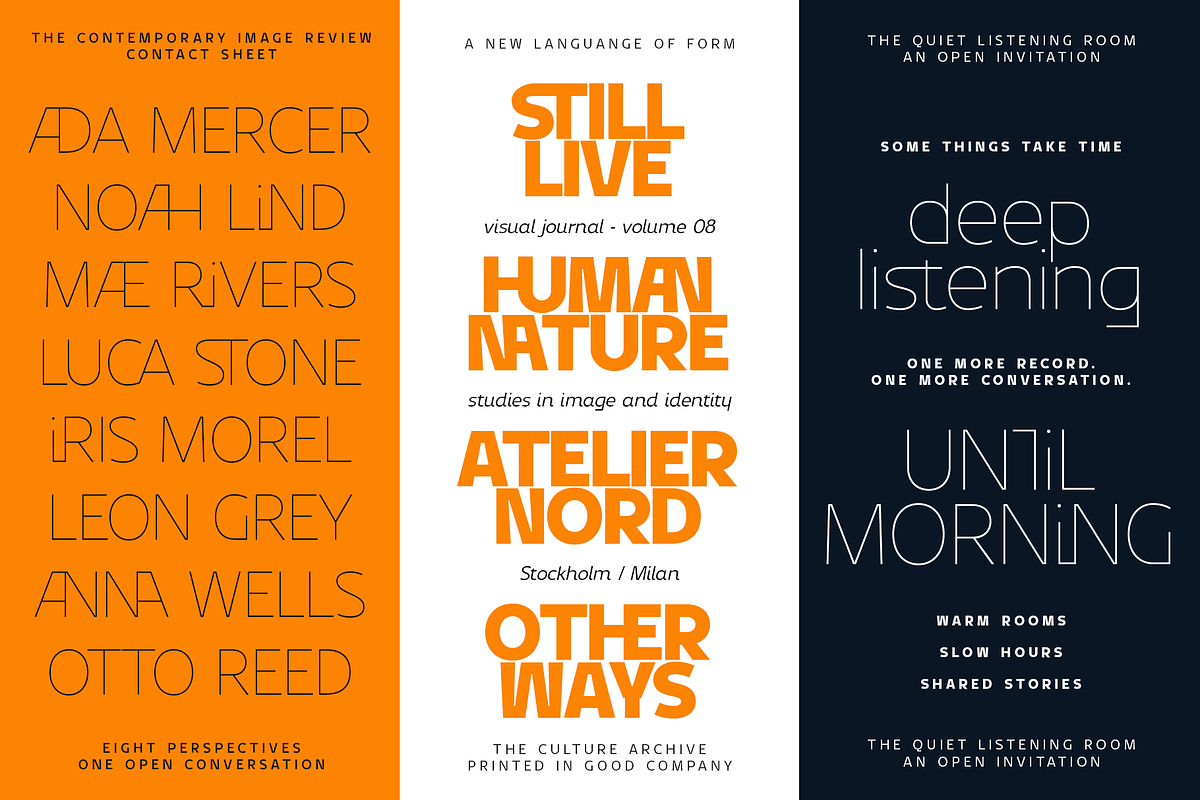 ModeSans Modern Sans Serif Typeface, a Sans Serif Font by VP Fonts (Photo 34 of 39)