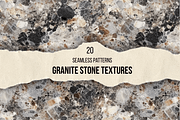 20 Granite Seamless Photo Textures, a Pattern Graphic by DigitaI Craft Corner (Thumbnail 1 of 12)