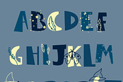 Magical cats + BONUS 68 elements, a Pattern Graphic by Lineli (Thumbnail 2 of 7)