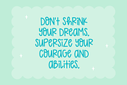 Lucky Charm Font, a Handwritten Font by Design Pixie (Thumbnail 7 of 8)
