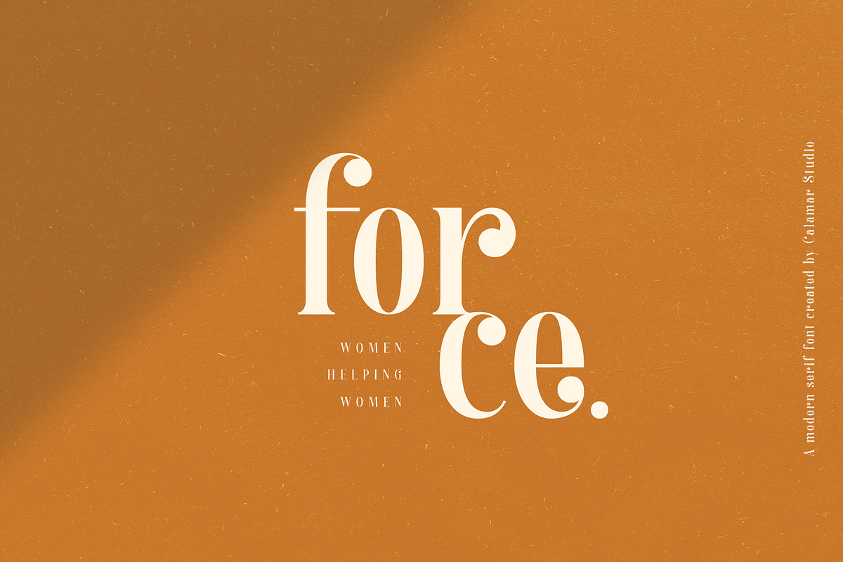 Melange | Retro Serif Font, a Serif Font by Calamar Studio (Photo 7 of 18)