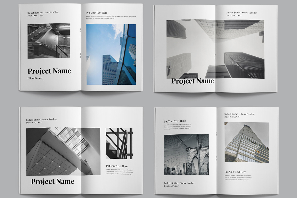 Architecture Portfolio, a Brochure Template by ContestDesign (Photo 3 of 3)