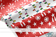 Cute Christmas Seamless Patterns, a Pattern Graphic by Palette Pursuit (Thumbnail 5 of 9)