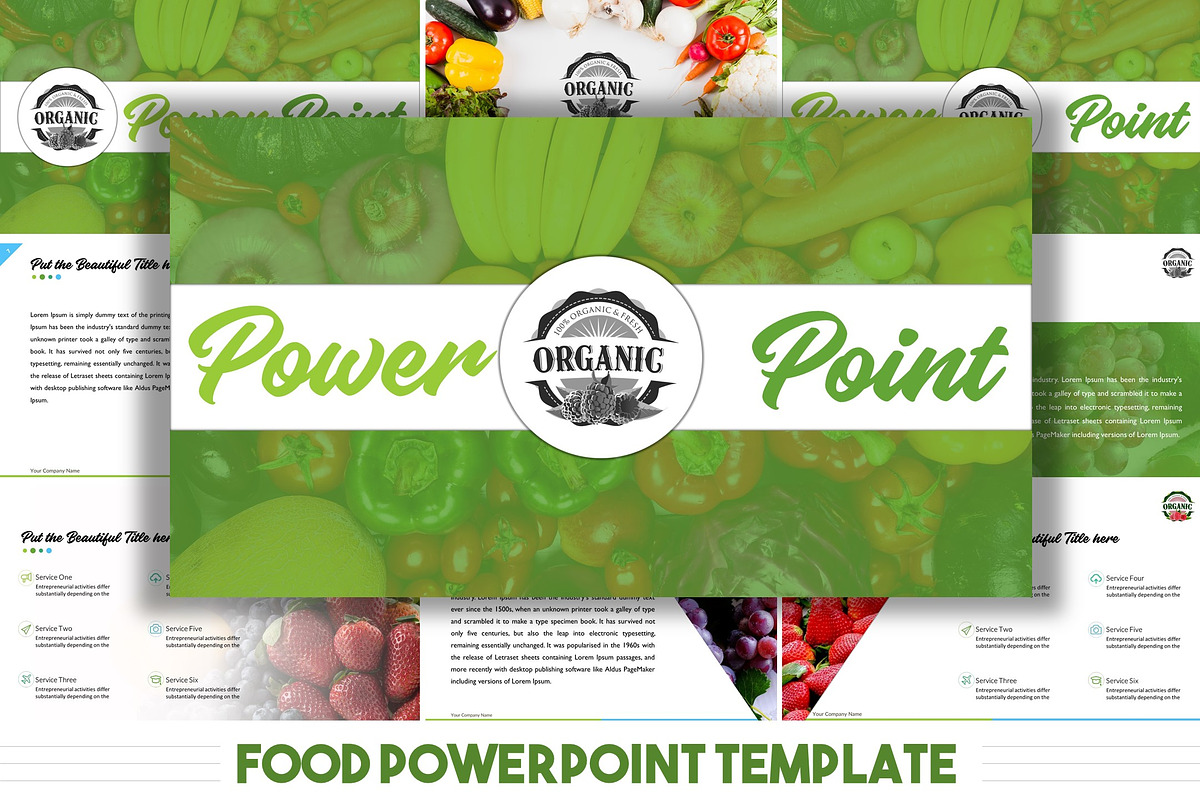 [PPTX] Food PowerPoint Presentation, a Presentation Template by litoondev (Photo 22 of 27)