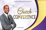 Church Conference Flyer Poster, a Flyer Template by Artolus (Thumbnail 2 of 3)