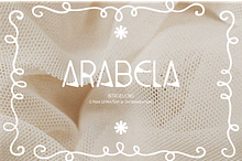 Arabela | Handwritten Font