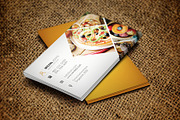 Restaurant Business Card, a Business Card Template by Peer Forest (Thumbnail 3 of 4)