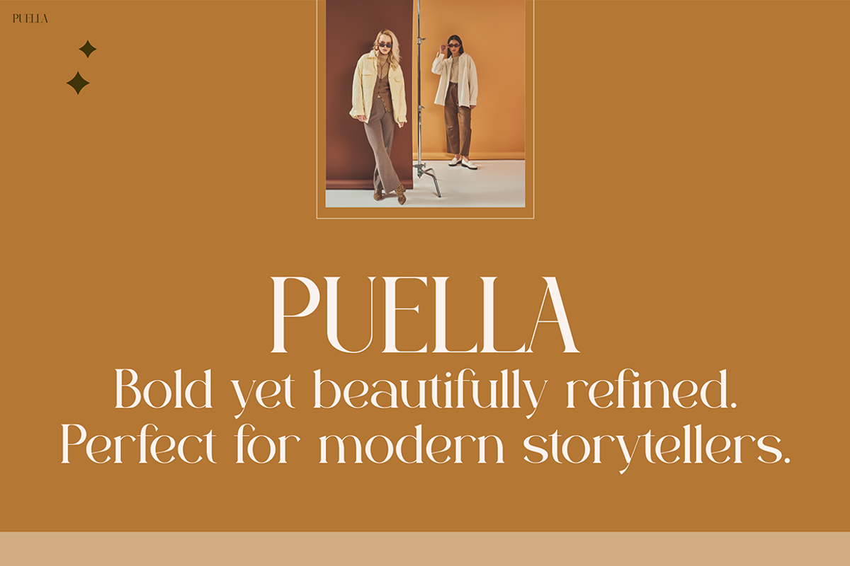 Puella, a Serif Font by Pinisi ART (Photo 6 of 10)