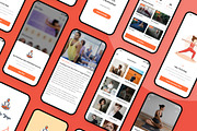Smile Yoga UI Kit, an UI Kit Template by SyalUIUX (Thumbnail 8 of 11)