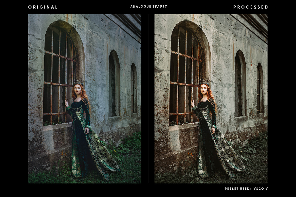 Analogue Beauty - Actions & Presets, an Action Add-On by Hydrozi Presets (Photo 10 of 13)