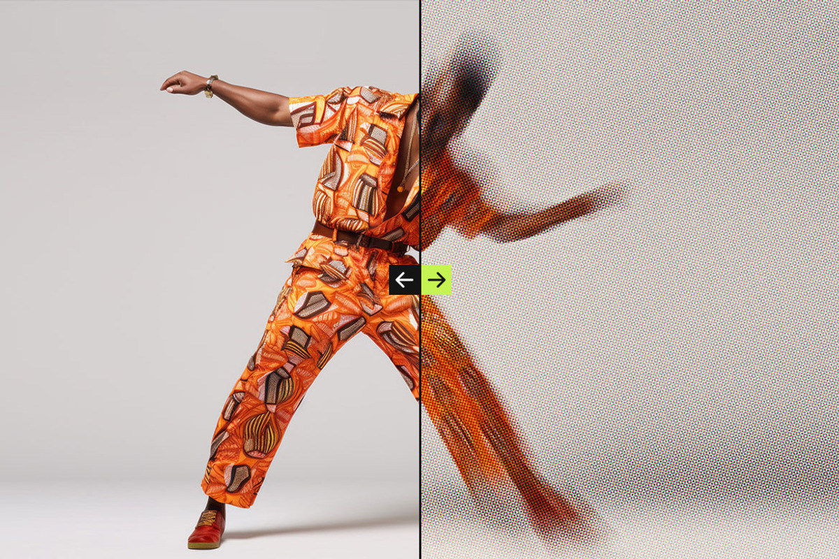 Motion Blur Halftone Photo Effect, a Layer Style Add-On by dokudokunomi (Photo 5 of 8)