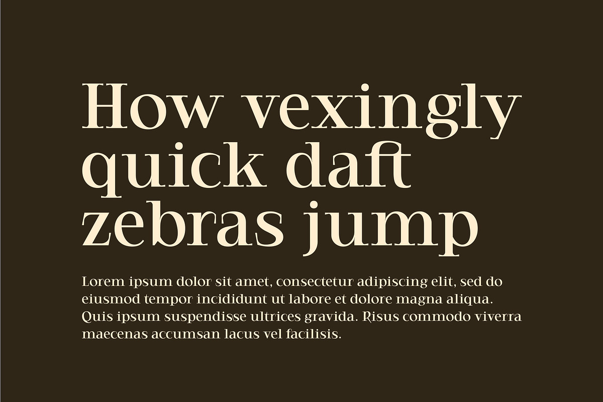 Daeron - Display Serif, a Serif Font by Uncarving (Photo 2 of 10)