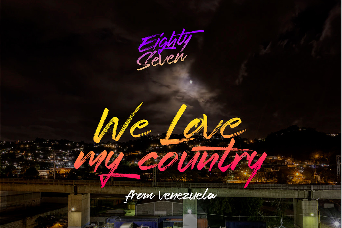 LT EIGHTY SEVEN, a Handwritten Font by NasArt© (Photo 4 of 4)