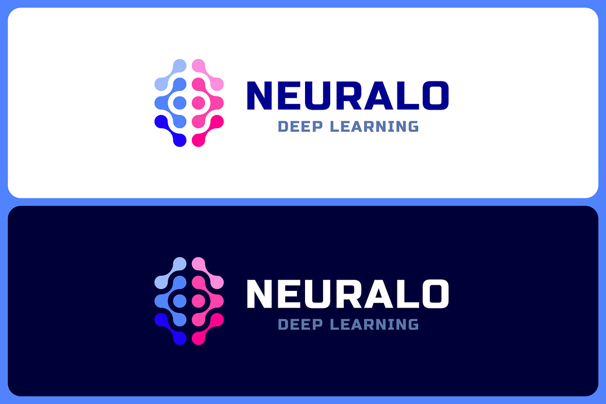 AI Deep Learning Brain Logo, a Branding & Logo Template by Suhandi (Photo 3 of 4)