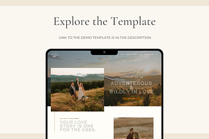 Squarespace Template Reba