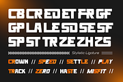 AxzerSports - Automotive Racing Logo, a Sans Serif Font by Nirmana Visual (Thumbnail 2 of 15)