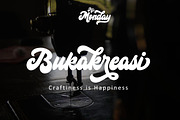 Hi Monday Script, a Script Font by Rudhi Sasmito (Thumbnail 6 of 7)