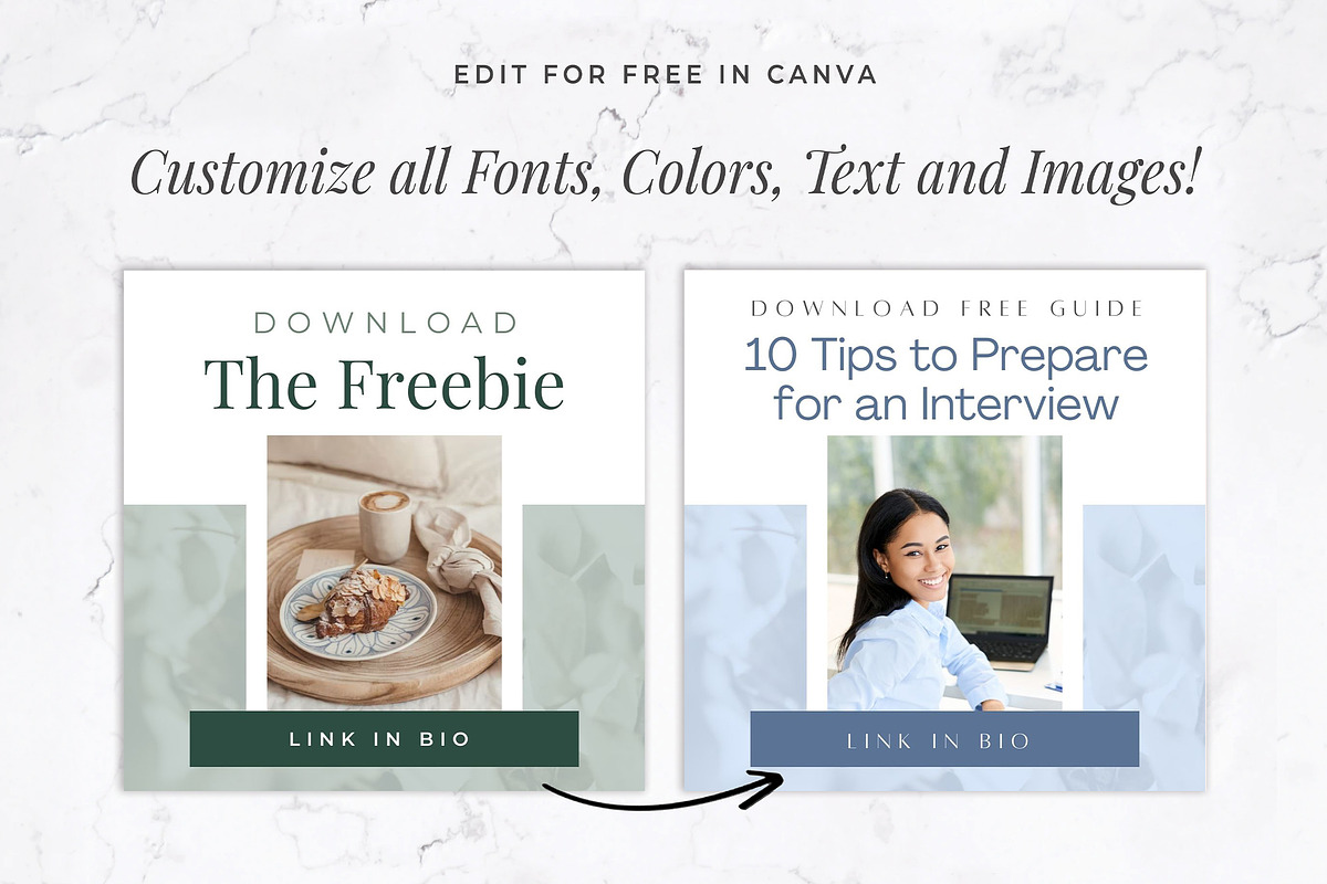 Instagram Posts for Canva | Green, a Social Media Template by Thirty One Palms Studio (Photo 4 of 6)