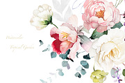 Watercolor tropical flowers, a Decorative Illustration by Lisima (Thumbnail 11 of 11)