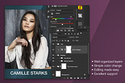 Professional - Diagonal Comp Card, a Flyer Template by Nate Bartlett Design (Thumbnail 3 of 3)