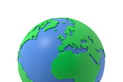 Earth low poly simple design cartoon, an Environmental 3D Model by CGTech (Thumbnail 15 of 24)