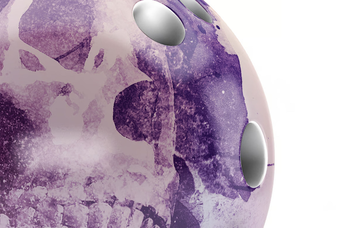 Bowling Ball Mock-Up, a Product Mockup by DesignRushMarket (Photo 5 of 5)