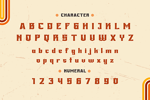 BHEKOF Groovy Retro Font