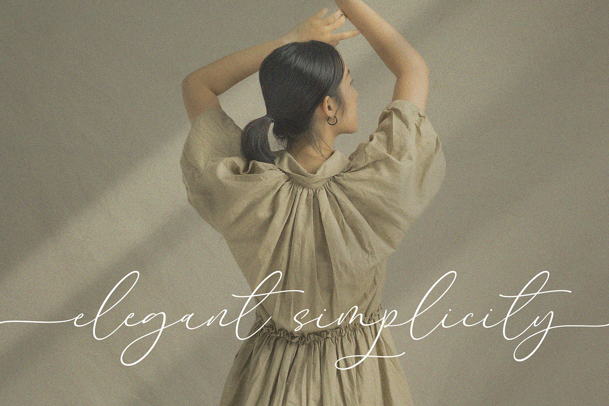 Melody Sunday - Heart Connected Font, a Script Font by Subectype Studio (Photo 2 of 10)