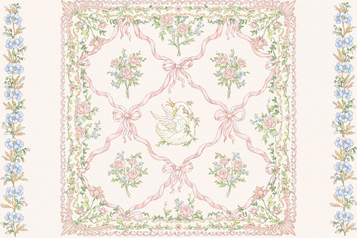 Lullaby Carousel 50+ png clipart, a Decorative Illustration by Ekaproeka (Photo 10 of 10)