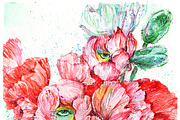 bundle: 12 flowers in a square, a Texture Illustration by coconut_forest (Thumbnail 6 of 13)