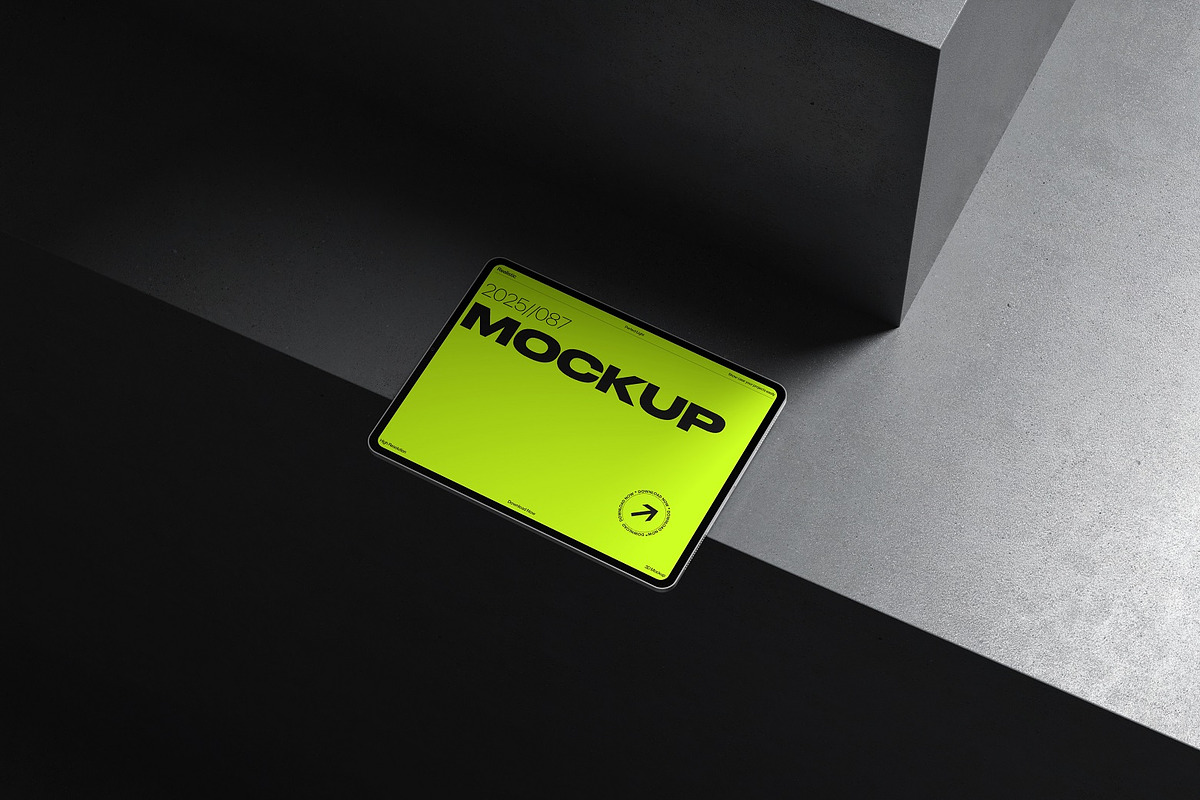 Tablet Mockup Collection, an iPad Mockup by kreatifreya (Photo 4 of 6)