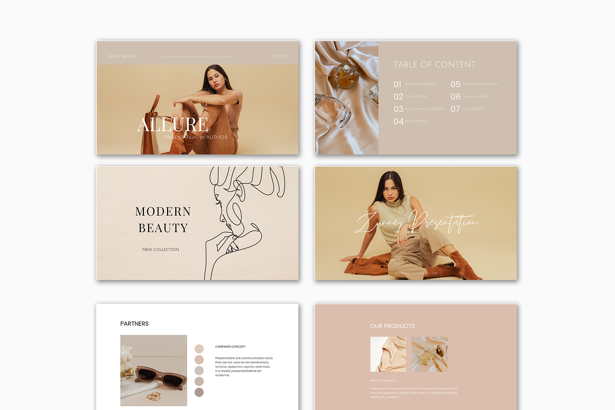 Modern PowerPoint Presentation, a Presentation Template by Templits (Photo 3 of 10)