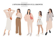 ABSTRACT GIRL BOSS, a Person Illustration by Olg Store (Thumbnail 2 of 12)