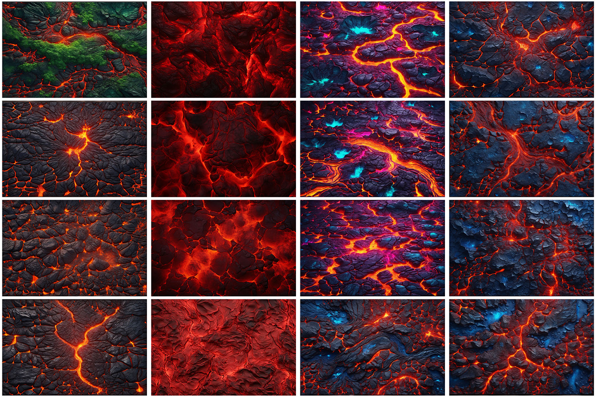 Lava Texture Background, a Texture Graphic by Forhadx5 (Photo 3 of 8)