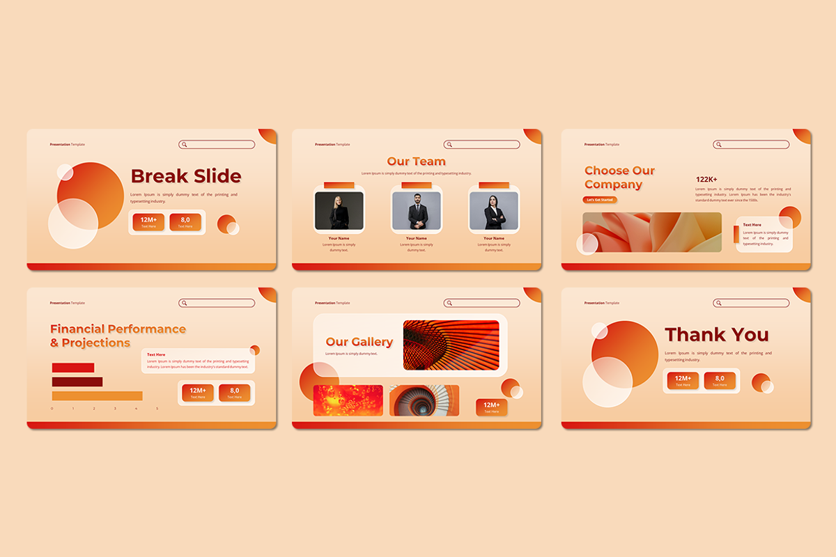 Glass Morph - Keynote Template, a Presentation Template by Iqsiart Studio (Photo 3 of 3)