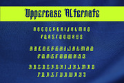 Roffes Brawry - Modern Blackletter, a Blackletter Font by Dhabee (Thumbnail 13 of 15)