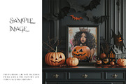 Halloween Spooky Frames Collection 2, a Household Mockup by mock-ups (Thumbnail 23 of 23)