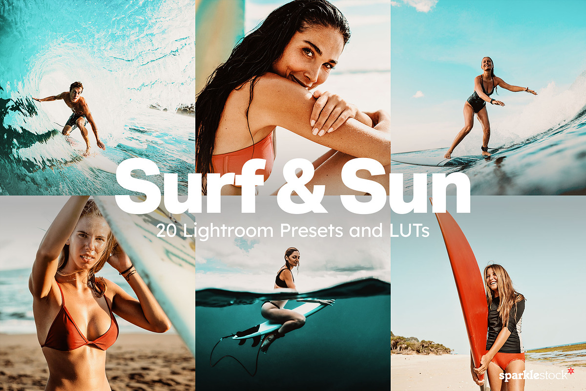 20 Surf & Sun Lightroom Presets, a Preset Add-On by SparkleStock (Photo 1 of 12)