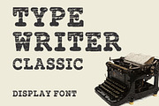 Type Writer Classic, a Font by Fourteen Letter (Thumbnail 1 of 4)