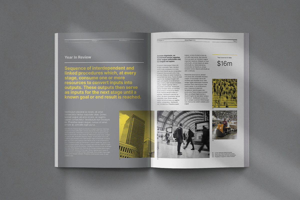 Kreatype Annual Report, a Brochure Template by Kreatype Studio (Photo 6 of 17)
