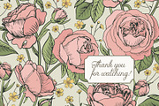 Victorian Garden Roses Pattern, a Pattern Graphic by PenguinArtStudio (Thumbnail 7 of 7)