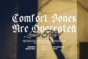 Engourdi Blackletter Font, a Blackletter Font by Heinzel Std (Thumbnail 9 of 18)