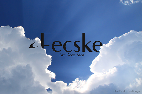 Fecske - Art Deco Sans preview 5