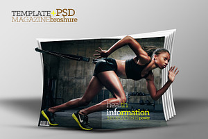 3D Template catalog+PSD