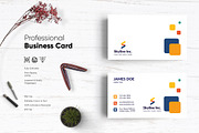 Modern Business Card Template, a Business Card Template by BdThemes (Thumbnail 1 of 3)