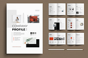Company Profile Template, a Brochure Template by MightyDesign (Thumbnail 1 of 6)
