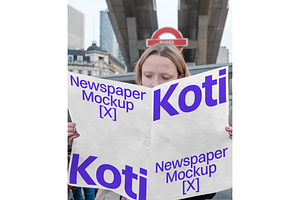 Newspaper Mockup 01