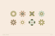 Floral Shapes & Seamless Patterns, an Object Graphic by studiocolectivo (Thumbnail 6 of 12)