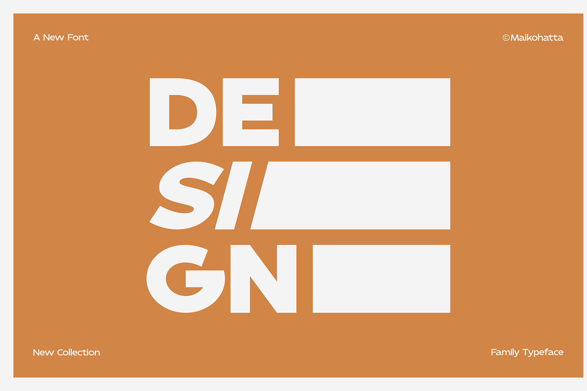 Genzo - Modern Sans Serif Typeface, a Sans Serif Font by MaikoHatta (Photo 4 of 10)
