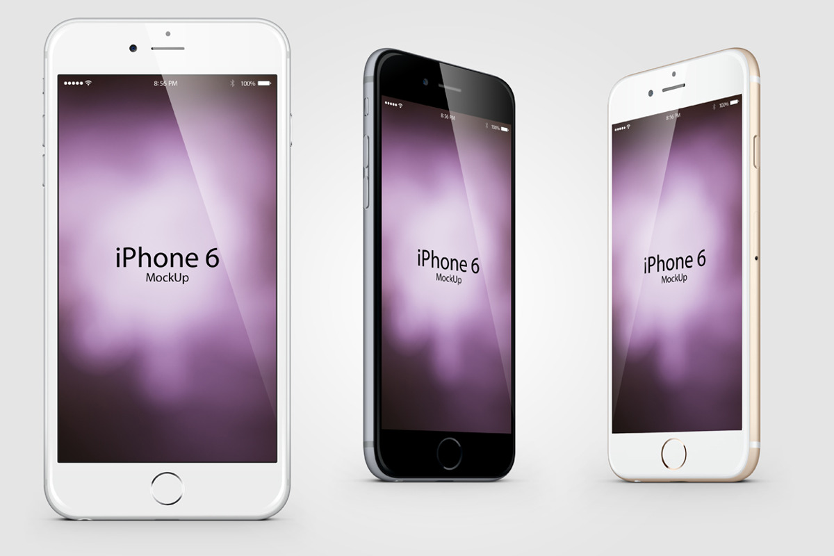 Mockup Composition Iphone 6, an iPhone Mockup by ByronDMD (Photo 5 of 5)